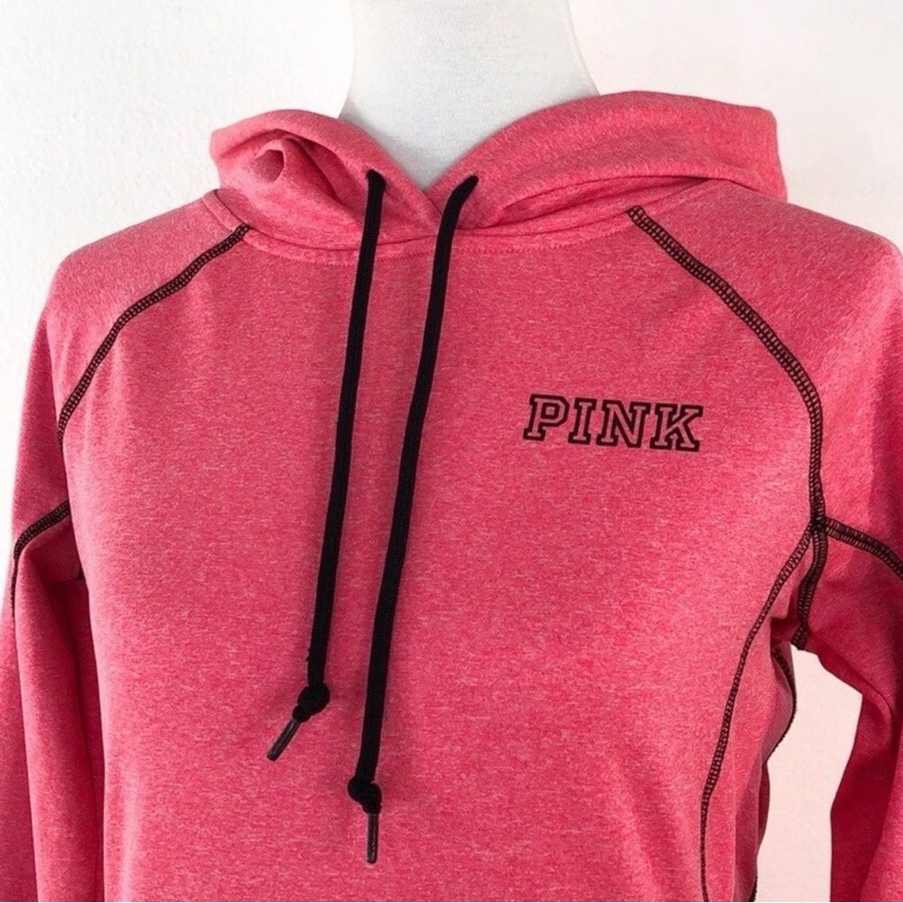 PINK Victoria’s Secret Pink Pullover Hoodie Small sz S - Picture 2 of 14
